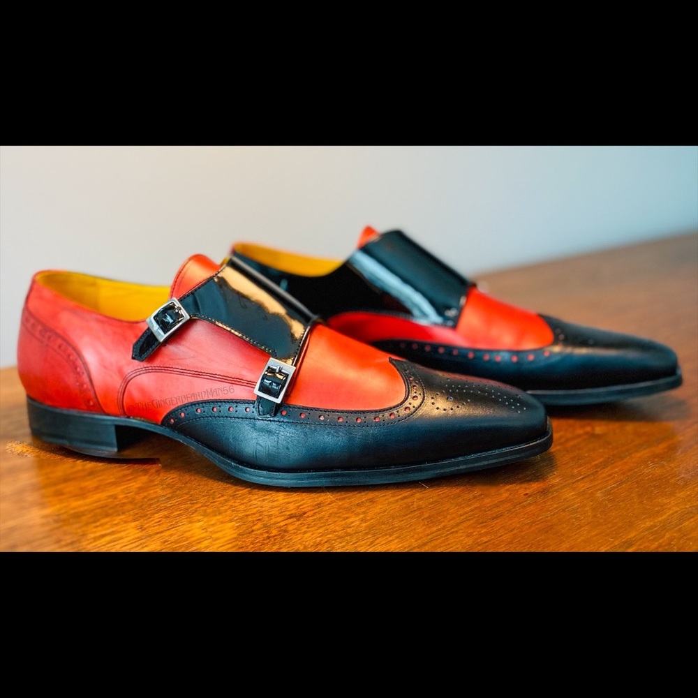 Undandy Handmade Wingtip With Double Monk Strap